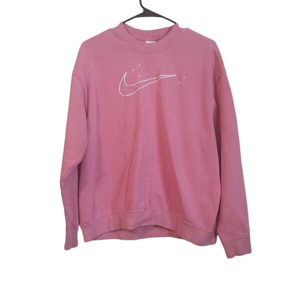 Nike Dri-Fit Pink‎ Sweatshirt Women's Size Small - Picture 1 of 4